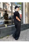 Костюм брючный 4216-черный