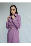Плащ 2103-2STC-фиолетовый