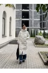 Куртка длинная 4239-молочный